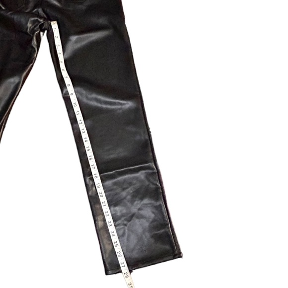 Grey Lab NWT high waist pu leather pants size S - Picture 7 of 12